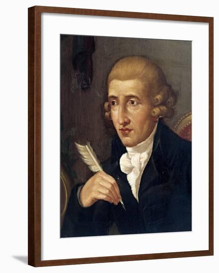 Italy, Bologna, Portrait of Franz Joseph Haydn, Detail-null-Framed Giclee Print