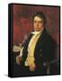 Italy, Bologna, Portrait of Ludwig Van Beethoven-null-Framed Stretched Canvas