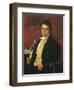 Italy, Bologna, Portrait of Ludwig Van Beethoven-null-Framed Premium Giclee Print