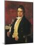 Italy, Bologna, Portrait of Ludwig Van Beethoven-null-Mounted Premium Giclee Print
