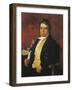 Italy, Bologna, Portrait of Ludwig Van Beethoven-null-Framed Giclee Print