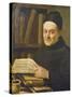 Italy, Bologna, Portrait of Padre Martini-null-Stretched Canvas