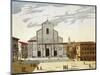 Italy, Bologna, San Petronio Cathedral in Venice-null-Mounted Premium Giclee Print