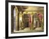 Italy, Bologna, Set Design for Nabucco-null-Framed Giclee Print