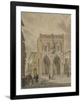 Italy, Bologna, the Loggia Dei Mercanti in Venice-null-Framed Giclee Print