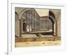 Italy, Bologna, View of the Central Court the Public Study-null-Framed Premium Giclee Print