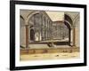 Italy, Bologna, View of the Central Court the Public Study-null-Framed Premium Giclee Print