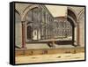 Italy, Bologna, View of the Central Court the Public Study-null-Framed Stretched Canvas