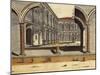 Italy, Bologna, View of the Central Court the Public Study-null-Mounted Giclee Print