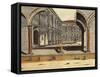 Italy, Bologna, View of the Central Court the Public Study-null-Framed Stretched Canvas