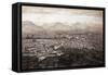 Italy, Bologna, View of the City in 1850-null-Framed Stretched Canvas