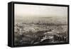 Italy, Bologna, View of the City in 1850-null-Framed Stretched Canvas