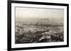 Italy, Bologna, View of the City in 1850-null-Framed Premium Giclee Print