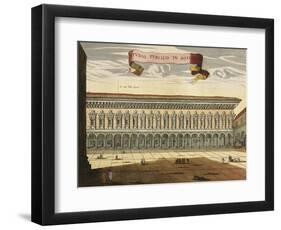 Italy, Bologna, View of the Public Study-null-Framed Premium Giclee Print