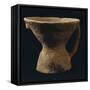 Italy, Bronze Age, Castelluccio Culture, Vase from the Necropolis of Narro-null-Framed Stretched Canvas