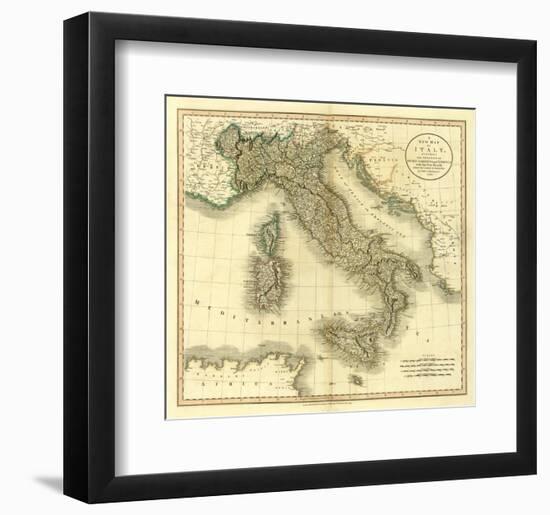 Italy, c.1799-John Cary-Framed Art Print