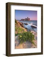 Italy, Calabria, Crotone, Sunset at Le Castella-Alfonso Morabito-Framed Photographic Print