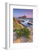 Italy, Calabria, Crotone, Sunset at Le Castella-Alfonso Morabito-Framed Photographic Print