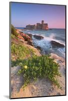 Italy, Calabria, Crotone, Sunset at Le Castella-Alfonso Morabito-Mounted Photographic Print