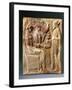 Italy, Calabria, Locri, Pinax Depicting a Man Bringing a Seated Couple an Offer, Terracotta-null-Framed Giclee Print