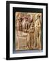 Italy, Calabria, Locri, Pinax Depicting a Man Bringing a Seated Couple an Offer, Terracotta-null-Framed Giclee Print