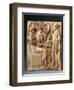 Italy, Calabria, Locri, Pinax Depicting a Man Bringing a Seated Couple an Offer, Terracotta-null-Framed Giclee Print
