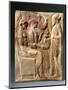 Italy, Calabria, Locri, Pinax Depicting a Man Bringing a Seated Couple an Offer, Terracotta-null-Mounted Giclee Print