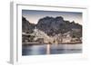 Italy, Campagnia, Amalfi Coast, Amalfi. The town of Amalfi.-Francesco Iacobelli-Framed Photographic Print