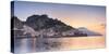 Italy, Campagnia, Amalfi Coast, Amalfi. The town of Amalfi.-Francesco Iacobelli-Stretched Canvas