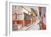 Italy, Campania, Ercolano, Reconstruction of Cardo IV-null-Framed Giclee Print