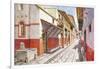 Italy, Campania, Ercolano, Reconstruction of Cardo IV-null-Framed Giclee Print