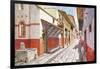 Italy, Campania, Ercolano, Reconstruction of Cardo IV-null-Framed Giclee Print