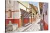 Italy, Campania, Ercolano, Reconstruction of Cardo IV-null-Stretched Canvas