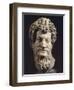 Italy, Campania, Ercolano, Satyr Head-null-Framed Giclee Print