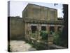 Italy, Campania, Herculaneum, Peristyle Surrounding Garden of House of Mosaic Atrium-null-Stretched Canvas