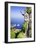 Italy, Campania, Napoli District, Anacapri, Solaro Mount, the Statue of Emperor Augustus, View from-Francesco Iacobelli-Framed Photographic Print