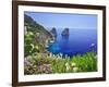 Italy, Campania, Napoli District, Capri, Faraglioni-Francesco Iacobelli-Framed Photographic Print