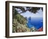 Italy, Campania, Napoli District, Capri, Faraglioni-Francesco Iacobelli-Framed Photographic Print