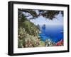 Italy, Campania, Napoli District, Capri, Faraglioni-Francesco Iacobelli-Framed Photographic Print