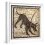 Italy, Campania, Pompeii, Mosaic Work Depicting a Dog-null-Framed Giclee Print