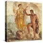 Italy, Campania, Pompeii, Perseus Freeing Andromeda from the House of the Five Skeletons-null-Stretched Canvas