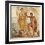 Italy, Campania, Pompeii, Perseus Freeing Andromeda from the House of the Five Skeletons-null-Framed Giclee Print