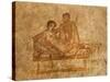 Italy, Campania Region, Naples Province, Pompei, House of Vettii, Erotic Fresco-null-Stretched Canvas