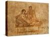 Italy, Campania Region, Naples Province, Pompei, House of Vettii, Erotic Fresco-null-Stretched Canvas