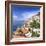 Italy, Campania, Salerno District, Peninsula of Sorrento, Positano, Santa Maria Assunta Church View-Francesco Iacobelli-Framed Photographic Print