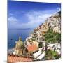 Italy, Campania, Salerno District, Peninsula of Sorrento, Positano, Santa Maria Assunta Church View-Francesco Iacobelli-Mounted Photographic Print