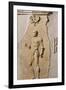 Italy, Campania, Villa Rustica Petraro, Stucco Relief Depicting Boxer Ready to Fight-null-Framed Giclee Print