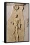 Italy, Campania, Villa Rustica Petraro, Stucco Relief Depicting Boxer Ready to Fight-null-Framed Stretched Canvas