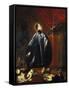 Italy, Castiglione Delle Stiviere, Saint Aloysius Gonzaga Prying for the Plague Victims-null-Framed Stretched Canvas