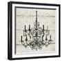 Italy Chandelier II-Piper Ballantyne-Framed Art Print